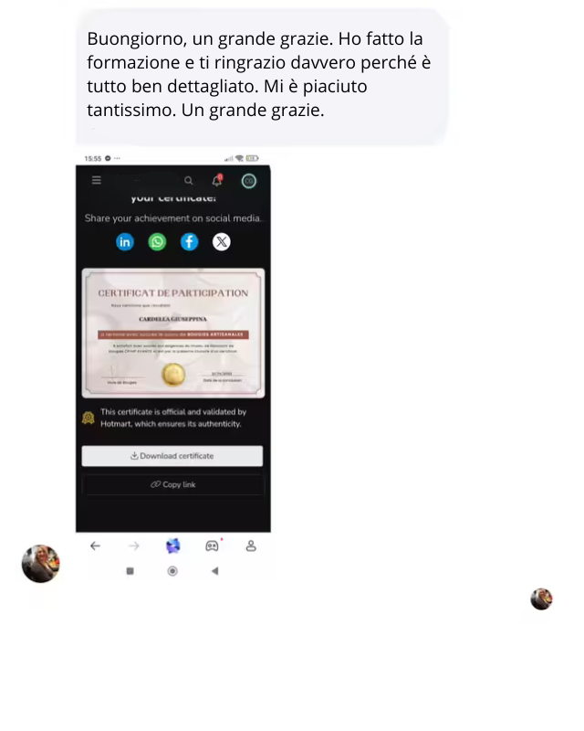 Kit di candele artigianali eleganti con rose e decorazioni